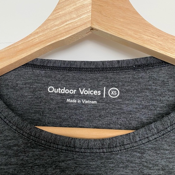 OV All-day Longsleeve tee (Cloudknit) in Charcoal - Picture 3 of 5